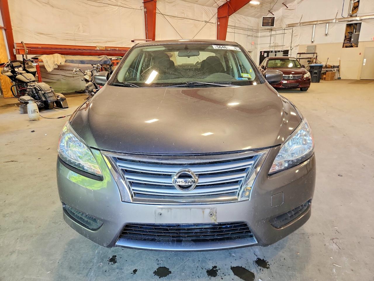 2015 Nissan Sentra S Gray vin: 3N1AB7AP4FY349280