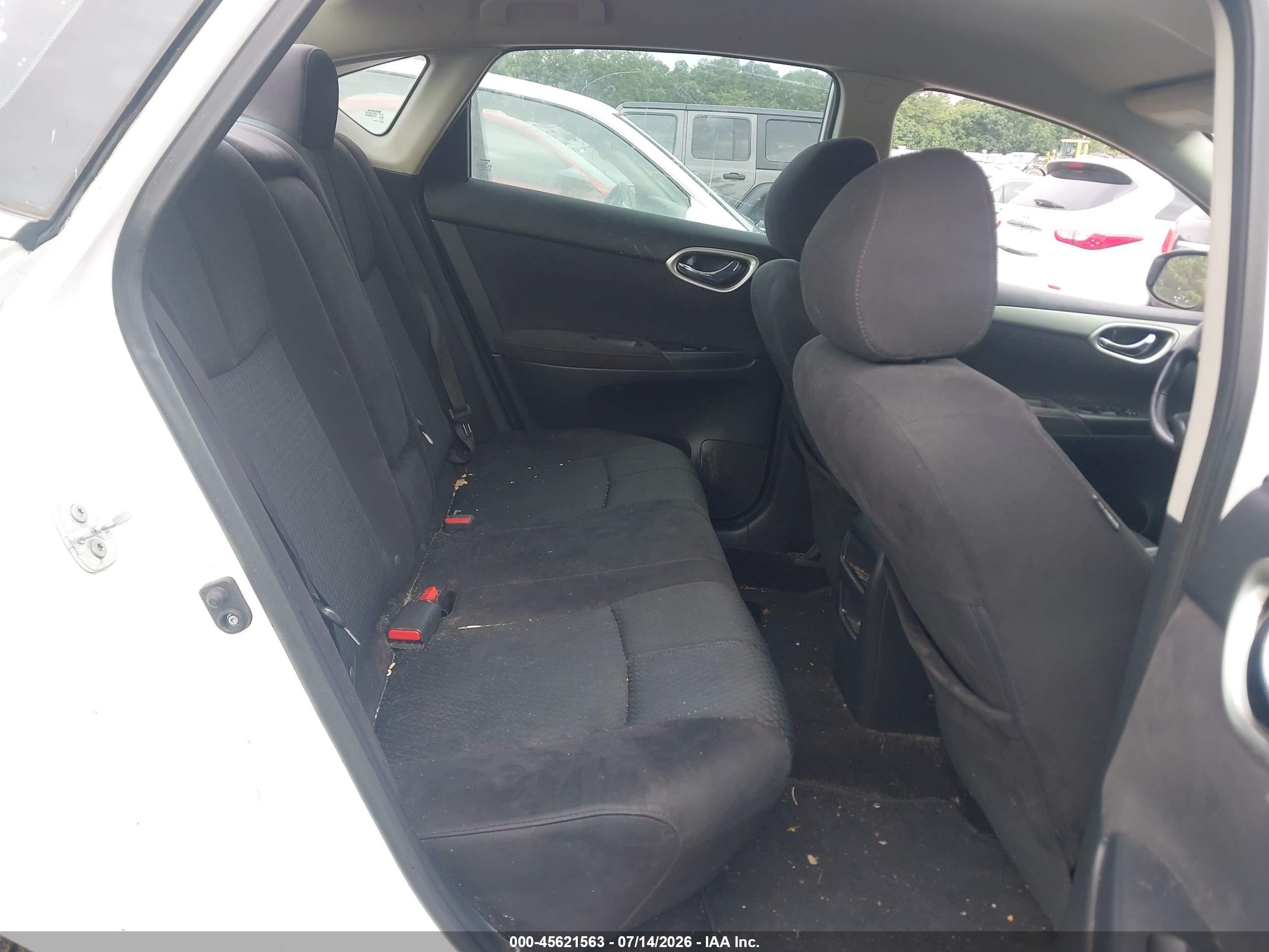 2015 Nissan Sentra Sr White vin: 3N1AB7AP4FY351076