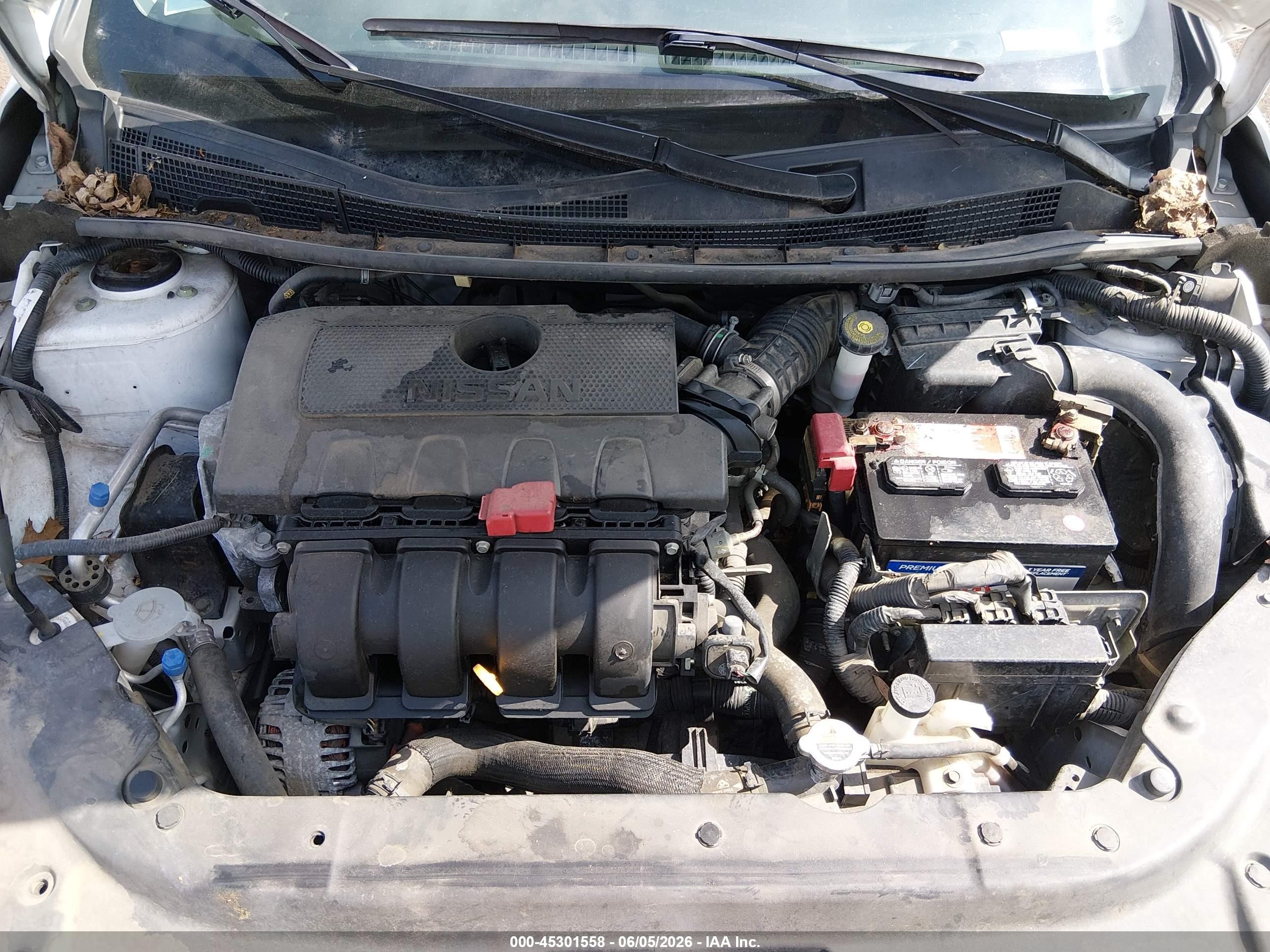 2015 Nissan Sentra Fe+ S Белый vin: 3N1AB7AP4FY355404