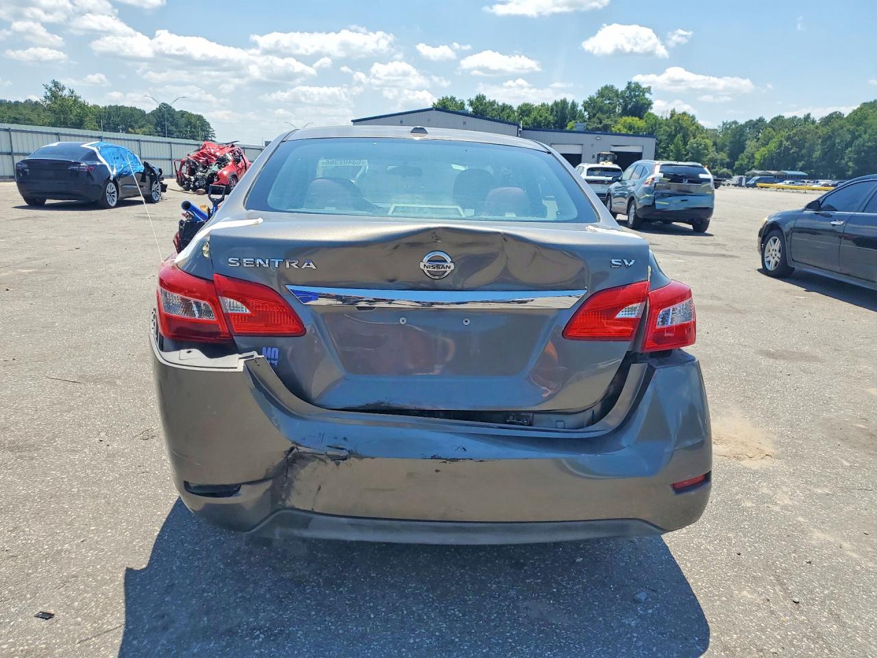 2015 Nissan Sentra Sv Brown vin: 3N1AB7AP4FY355886