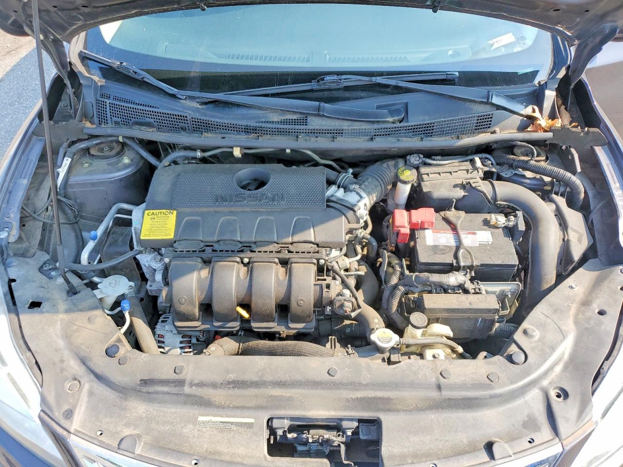 2015 Nissan Sentra Sv Gray vin: 3N1AB7AP4FY367004