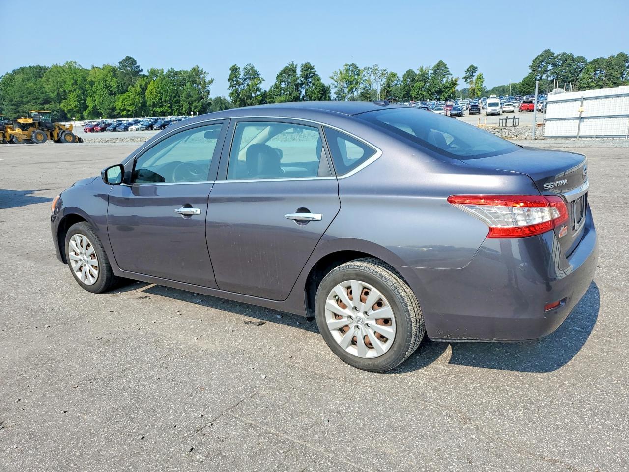 2015 Nissan Sentra Sv Gray vin: 3N1AB7AP4FY367004