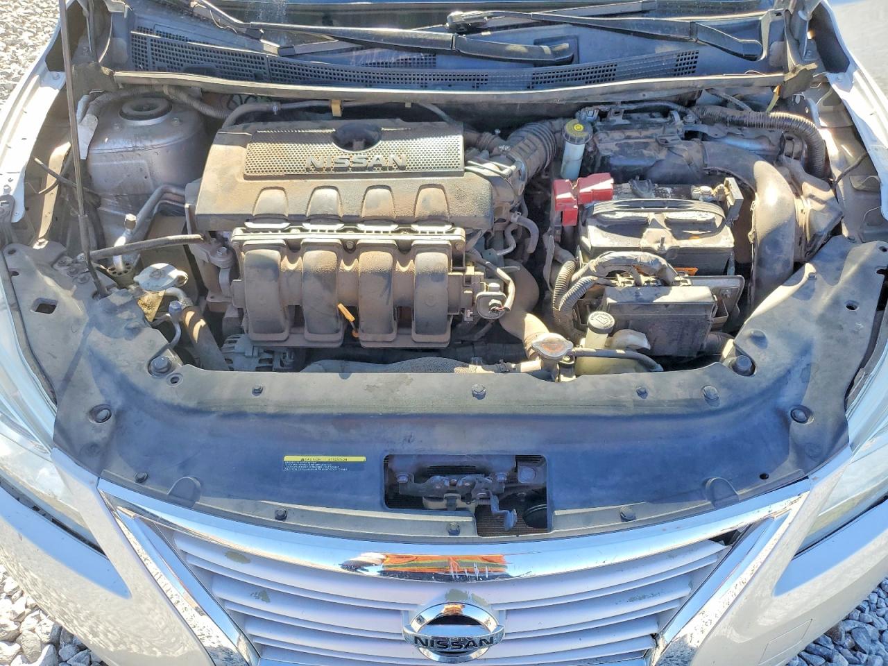 2015 Nissan Sentra S Silver vin: 3N1AB7AP4FY367536