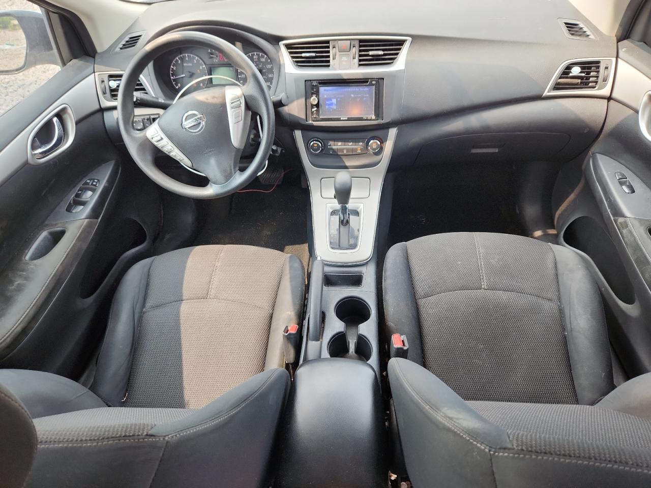 2015 Nissan Sentra S Silver vin: 3N1AB7AP4FY371781