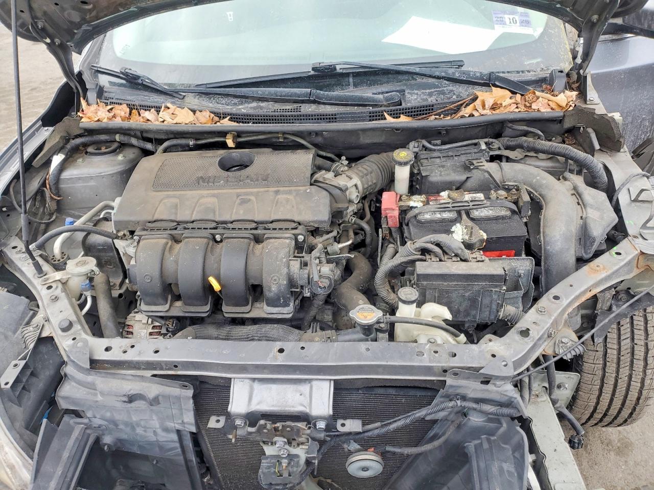 2015 Nissan Sentra S Серый vin: 3N1AB7AP4FY373157