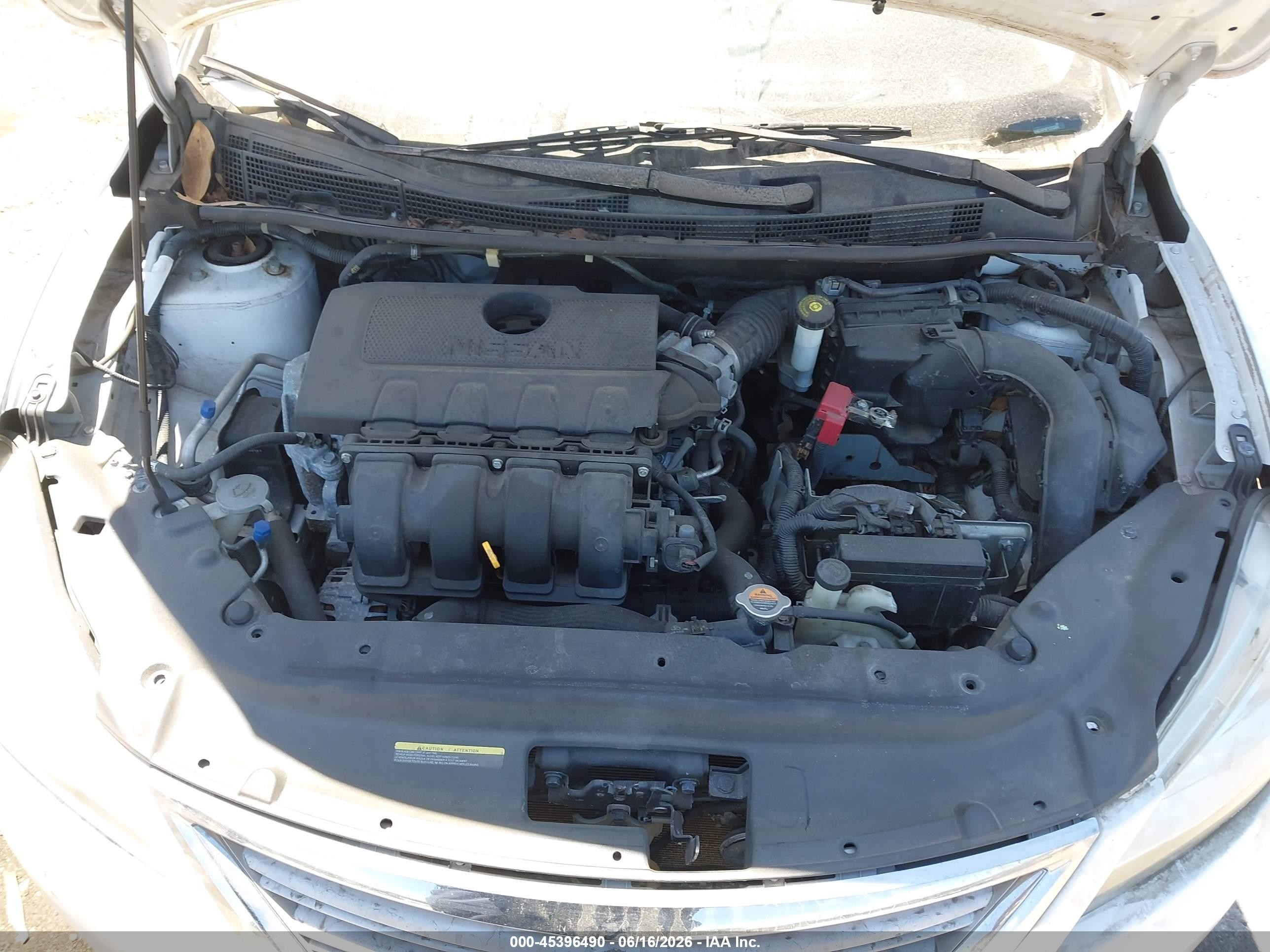 2015 Nissan Sentra S Белый vin: 3N1AB7AP4FY373398
