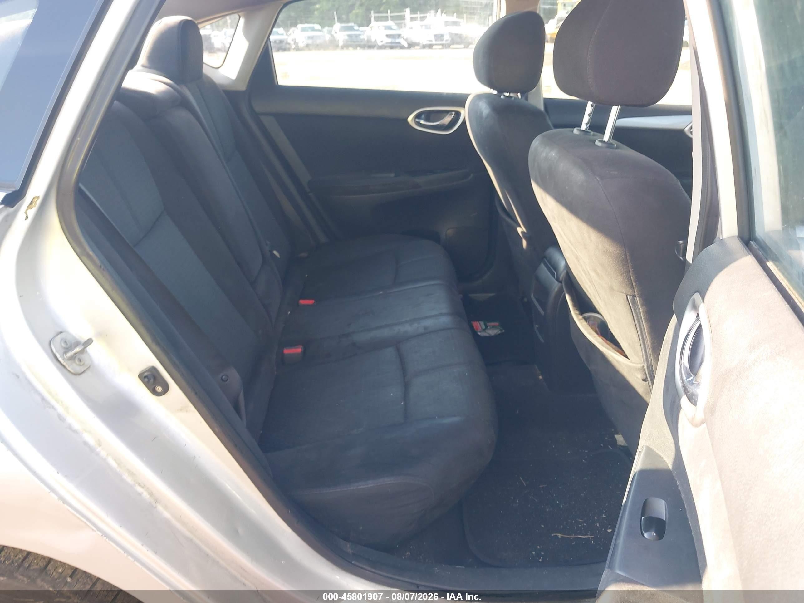 2015 Nissan Sentra Sr Silver vin: 3N1AB7AP4FY376477