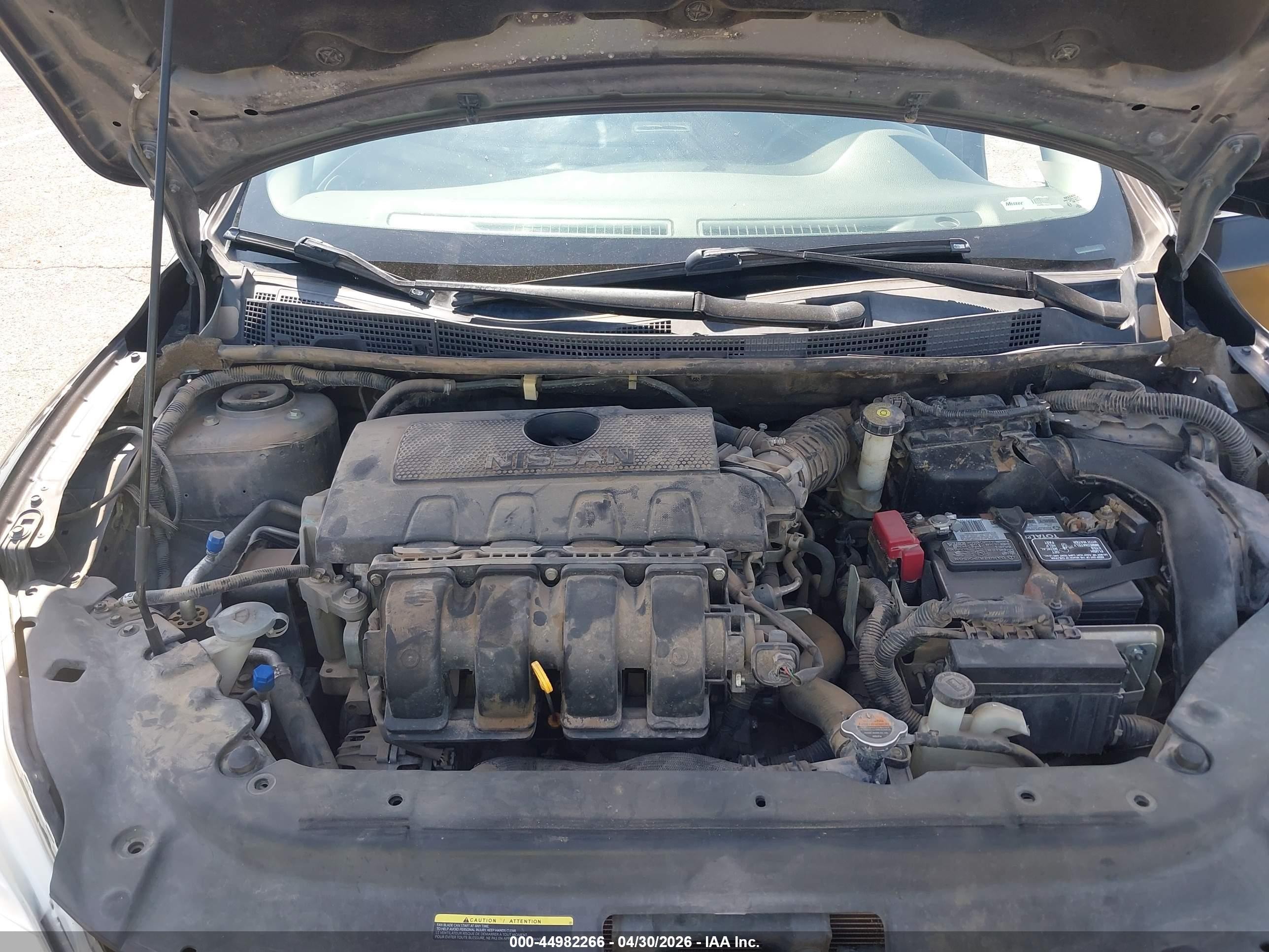 2015 Nissan Sentra Sv Gray vin: 3N1AB7AP4FY376897