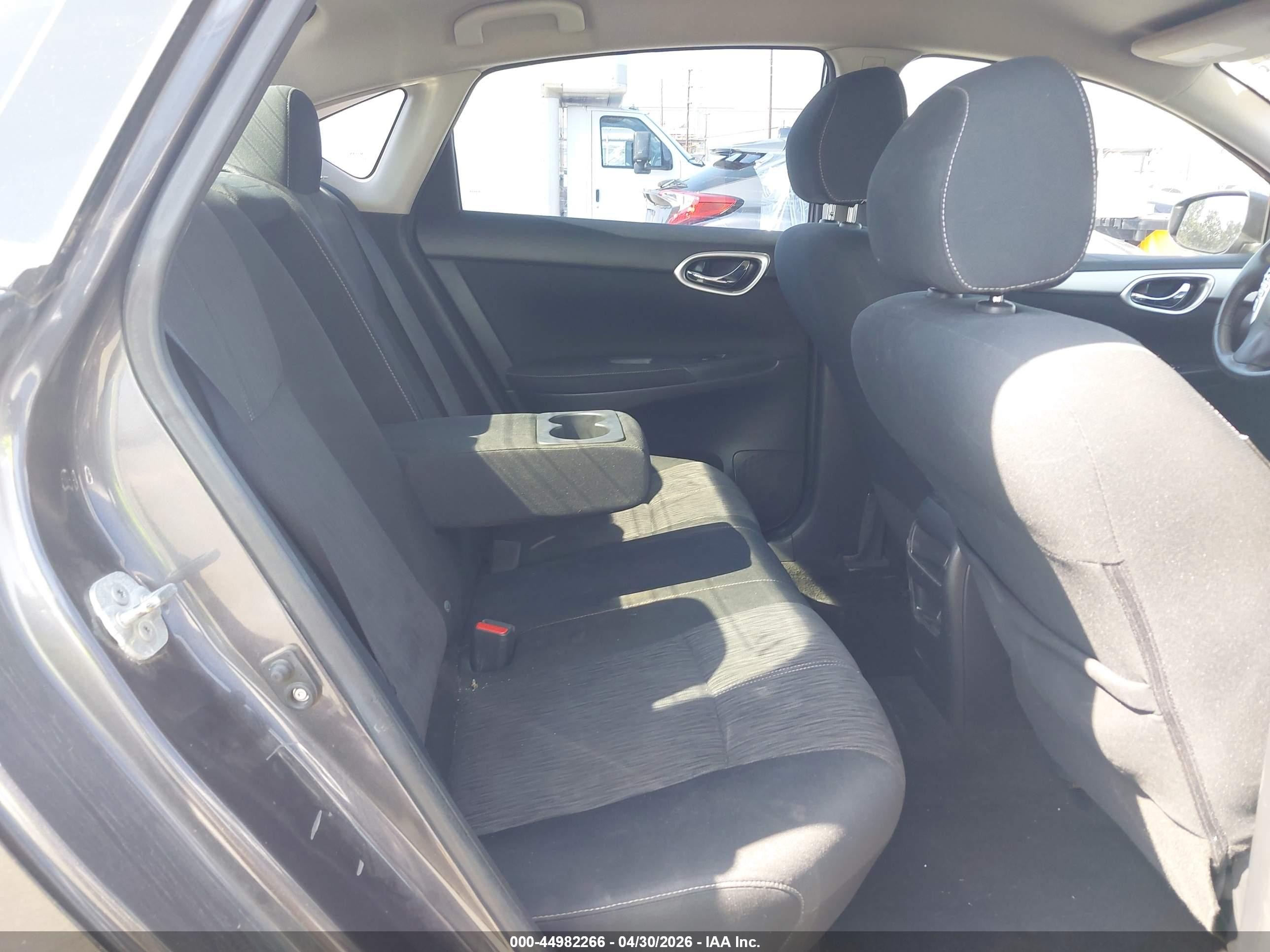 2015 Nissan Sentra Sv Gray vin: 3N1AB7AP4FY376897