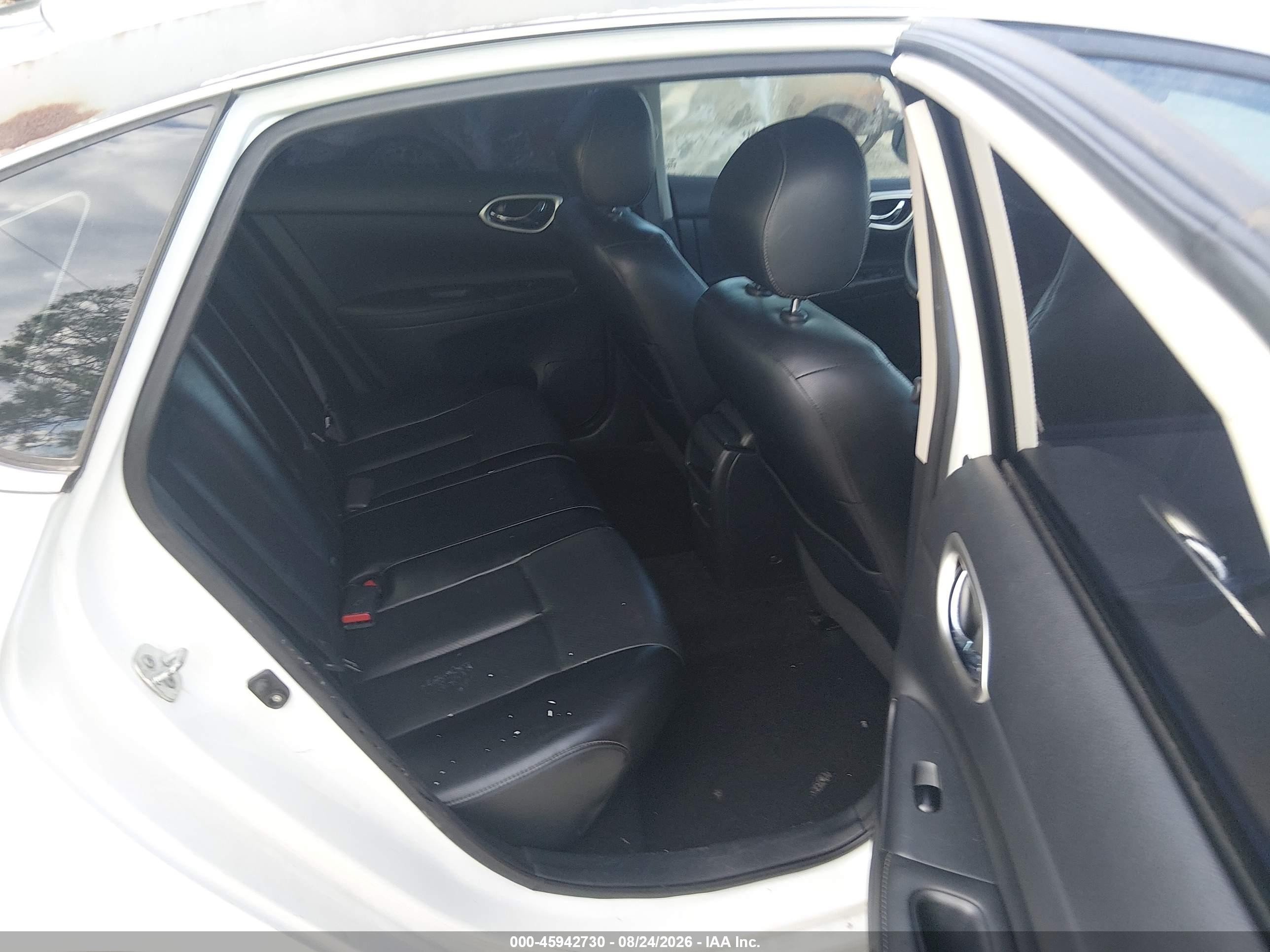 2015 Nissan Sentra Sr White vin: 3N1AB7AP4FY377242