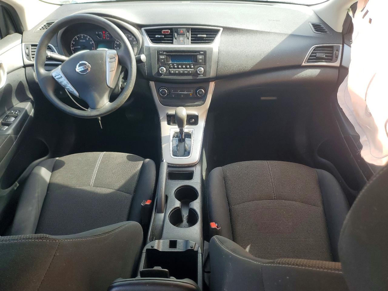 2015 Nissan Sentra S Silver vin: 3N1AB7AP4FY377645