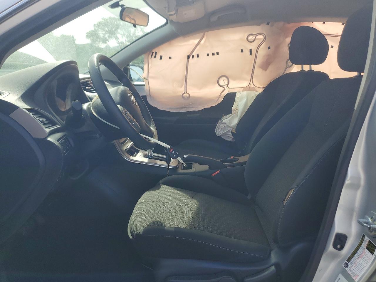 2015 Nissan Sentra S Silver vin: 3N1AB7AP4FY377645