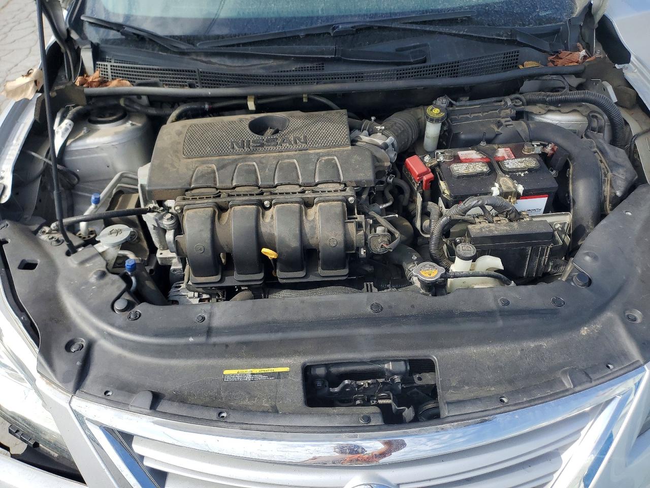 2015 Nissan Sentra S Silver vin: 3N1AB7AP4FY377645