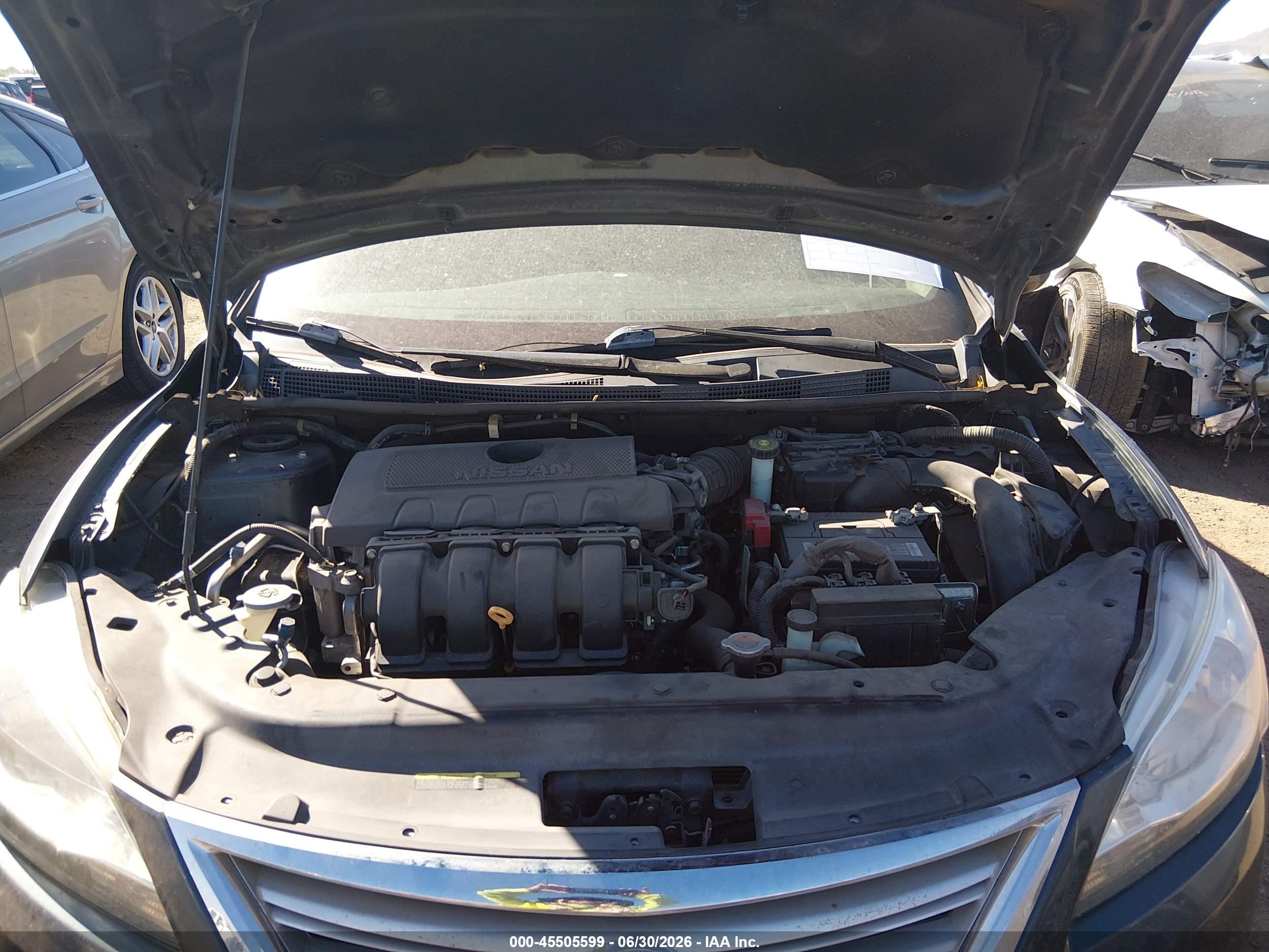 2015 Nissan Sentra Sv Gray vin: 3N1AB7AP4FY379704