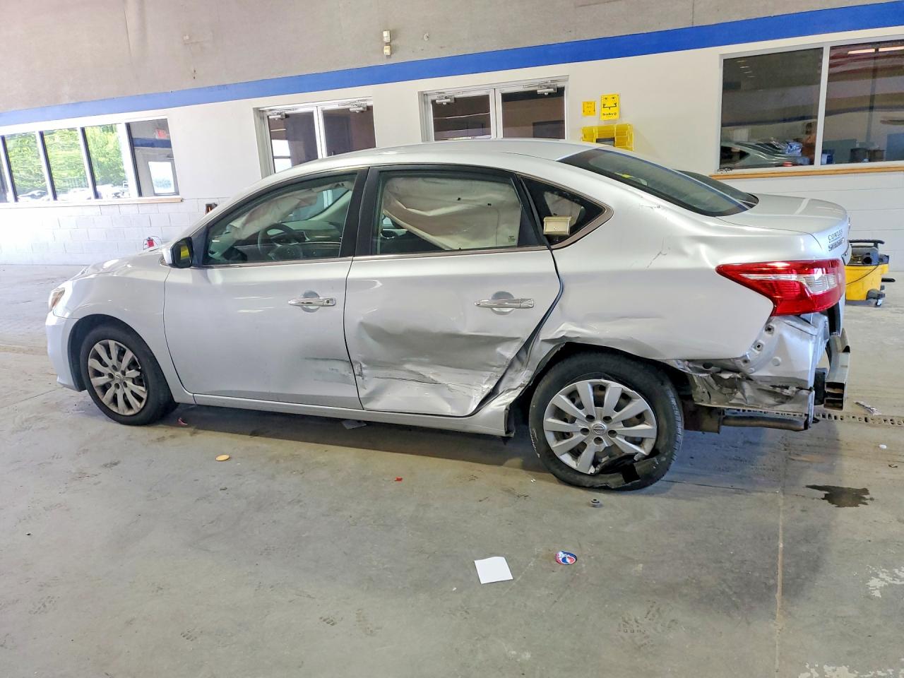 2016 Nissan Sentra S Silver vin: 3N1AB7AP4GY248175