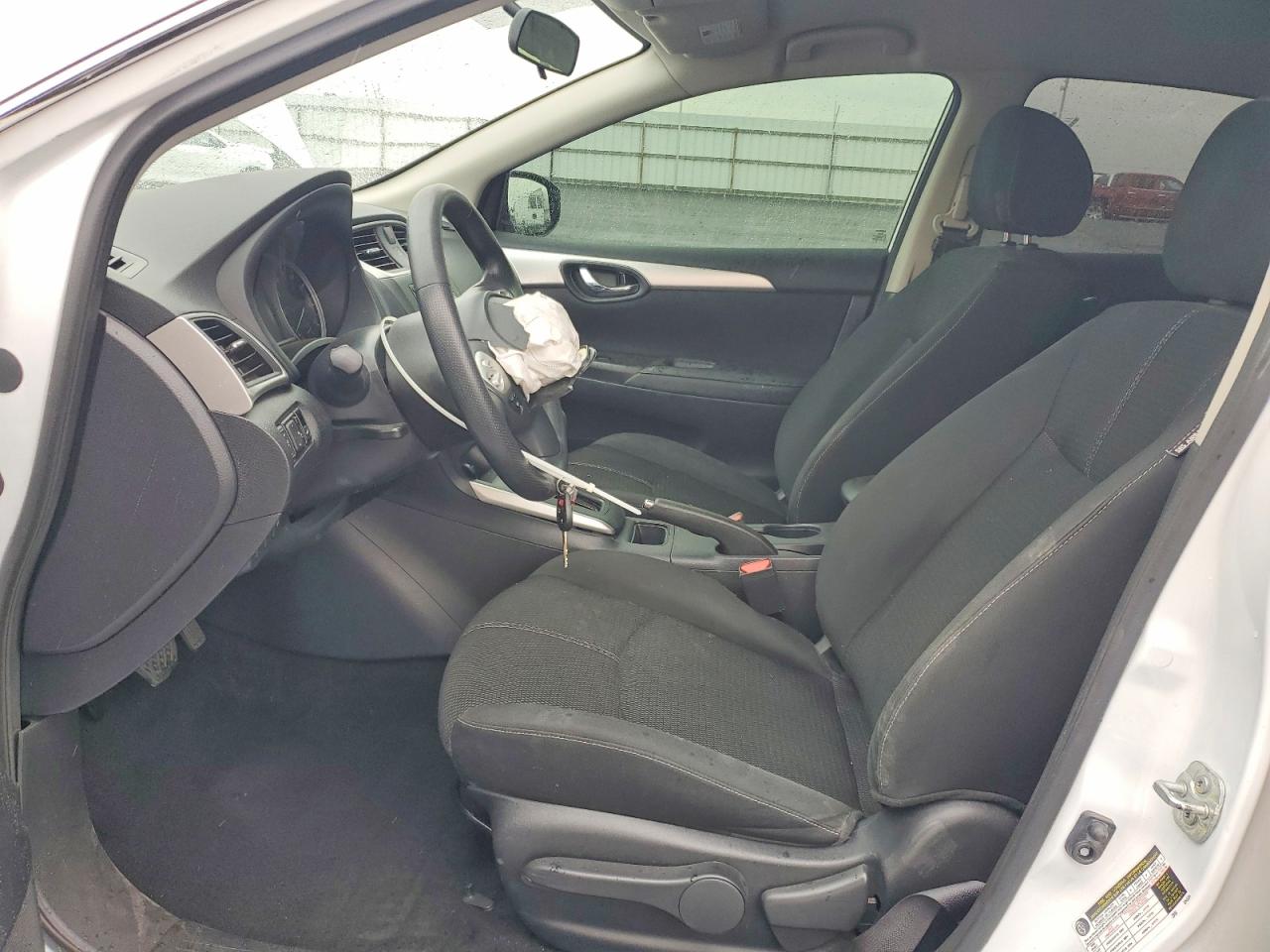 2018 Nissan Sentra S White vin: 3N1AB7AP4JY228936
