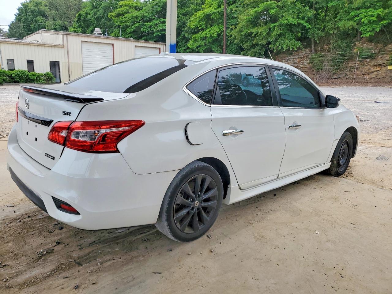 2018 Nissan Sentra Sr White vin: 3N1AB7AP4JY245994