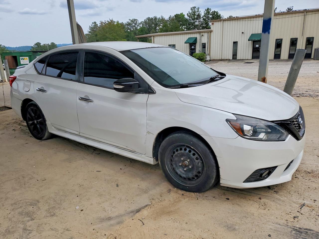 2018 Nissan Sentra Sr White vin: 3N1AB7AP4JY245994