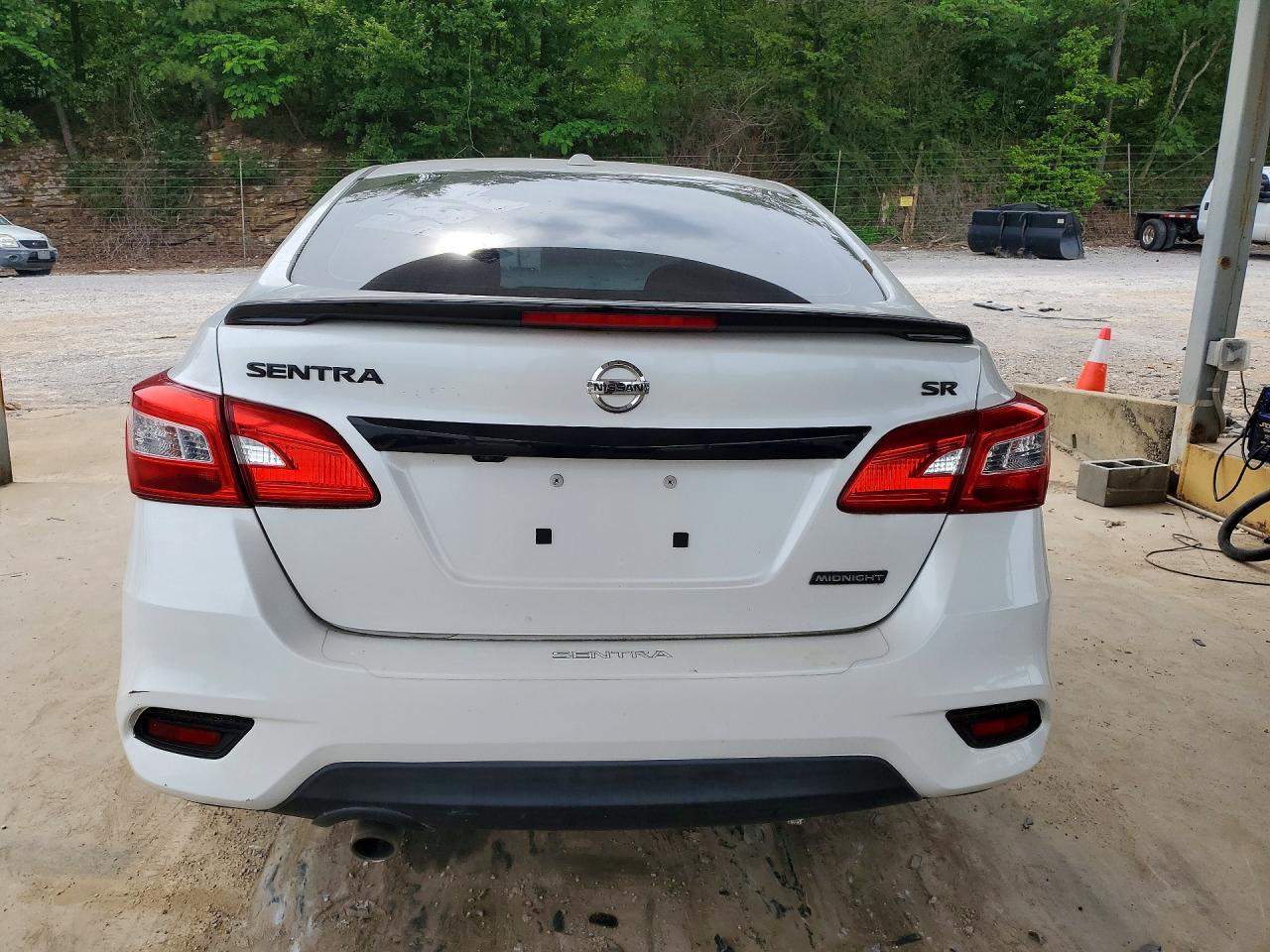 2018 Nissan Sentra Sr White vin: 3N1AB7AP4JY245994