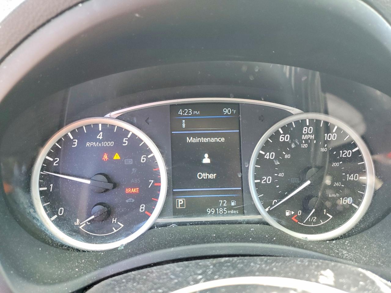 2019 Nissan Sentra Sv Blue vin: 3N1AB7AP4KL608924