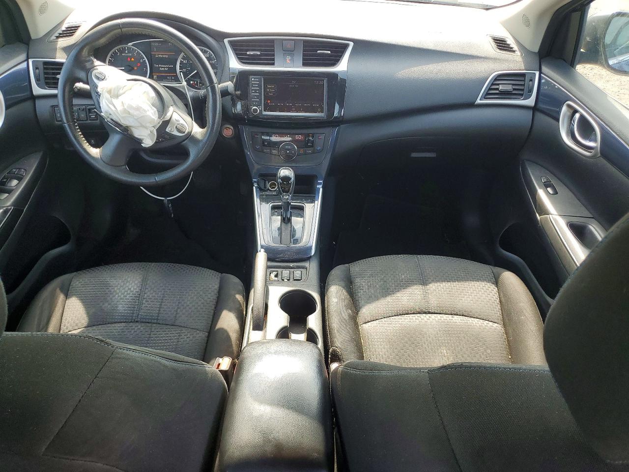 2019 Nissan Sentra Sr Синий vin: 3N1AB7AP4KY203424
