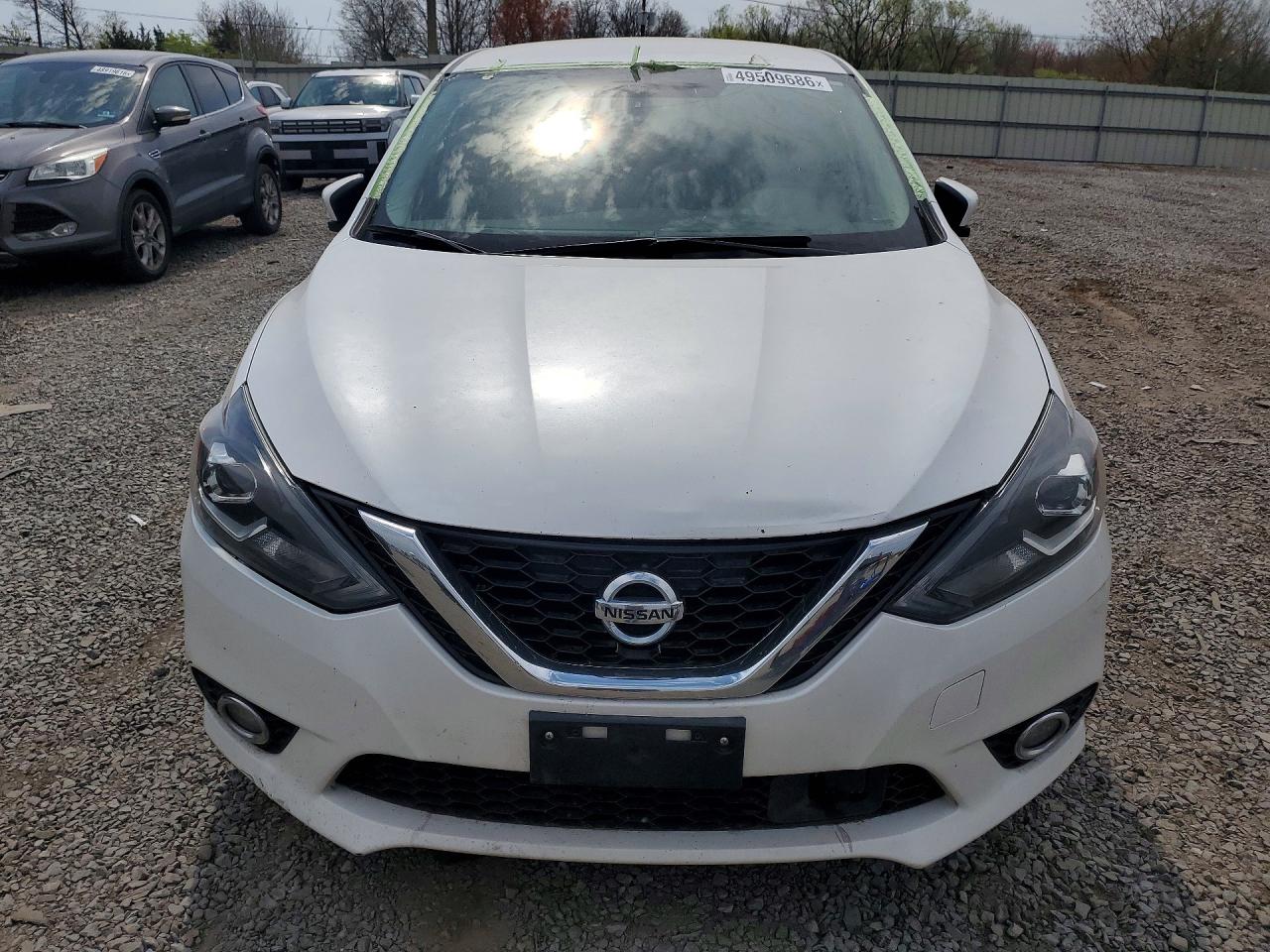 2019 Nissan Sentra Sr White vin: 3N1AB7AP4KY219204