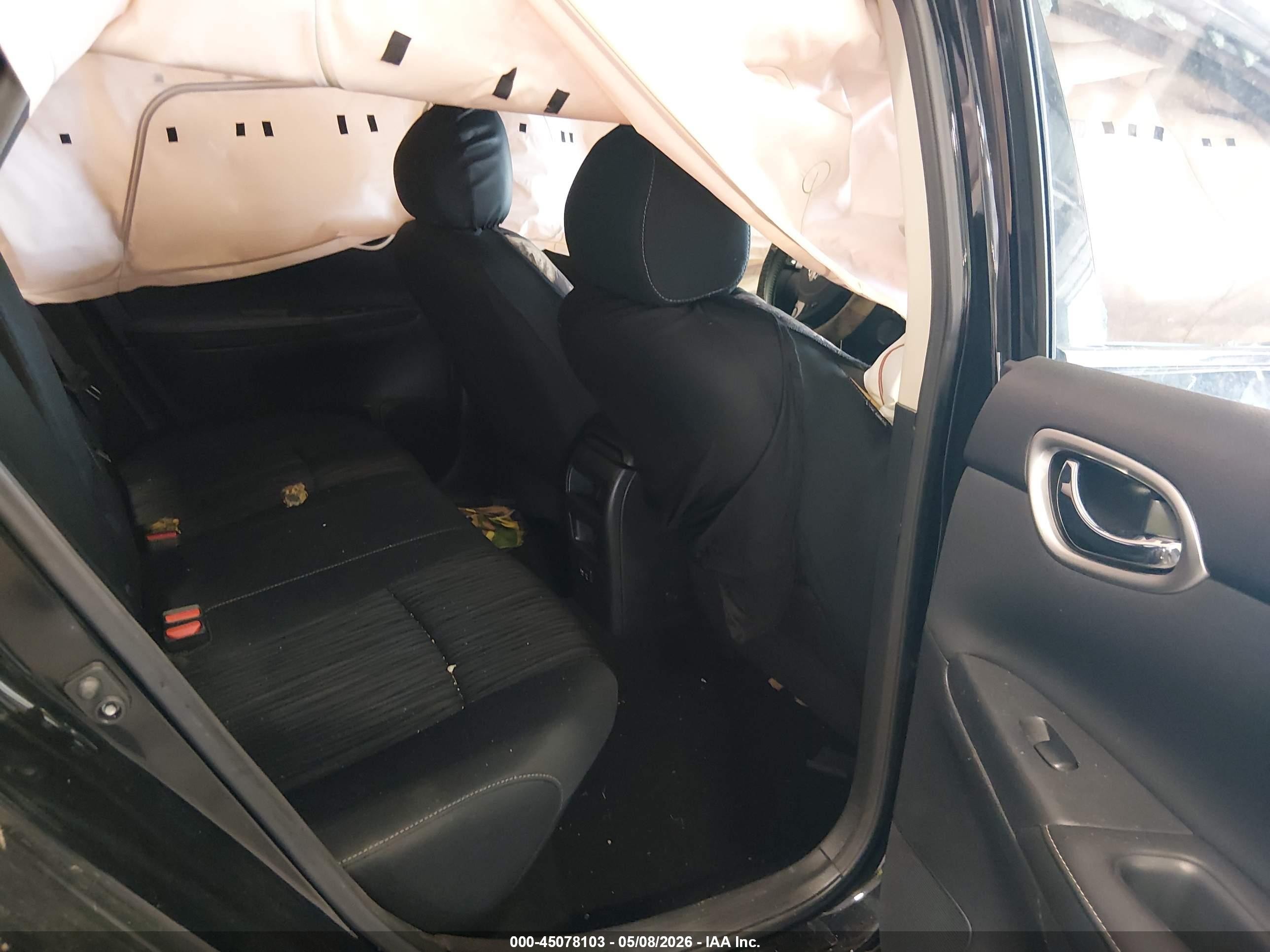 2019 Nissan Sentra Sv Black vin: 3N1AB7AP4KY286675