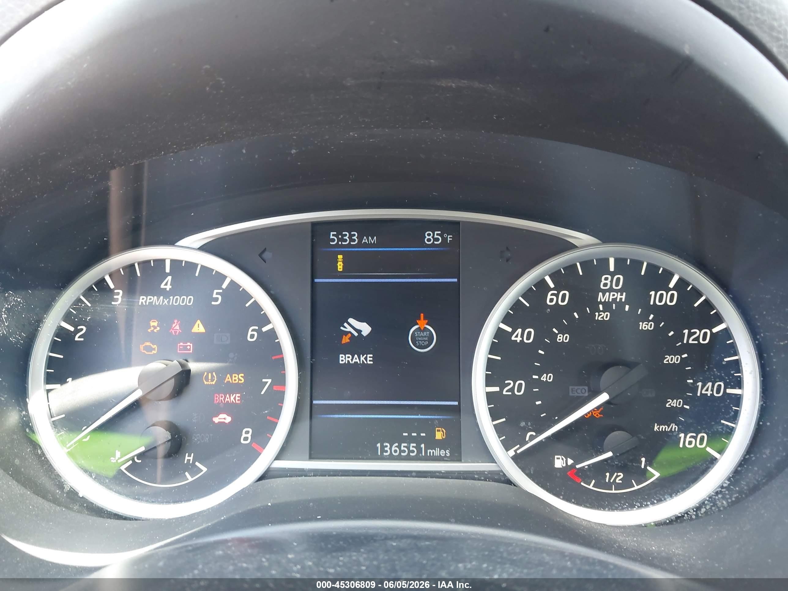 2019 Nissan Sentra Sv Black vin: 3N1AB7AP4KY365411