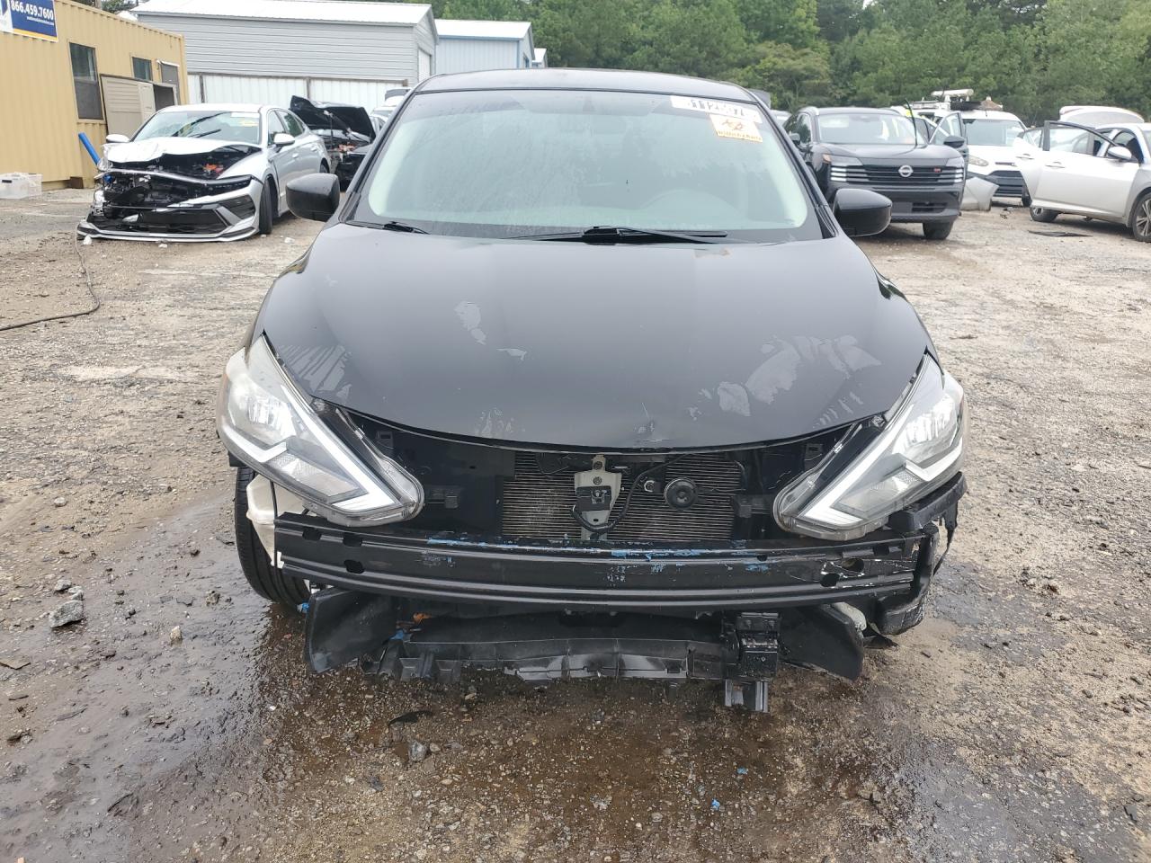 2019 Nissan Sentra Sv Black vin: 3N1AB7AP4KY379339 Damage: Grille, Broken, Replacement Required