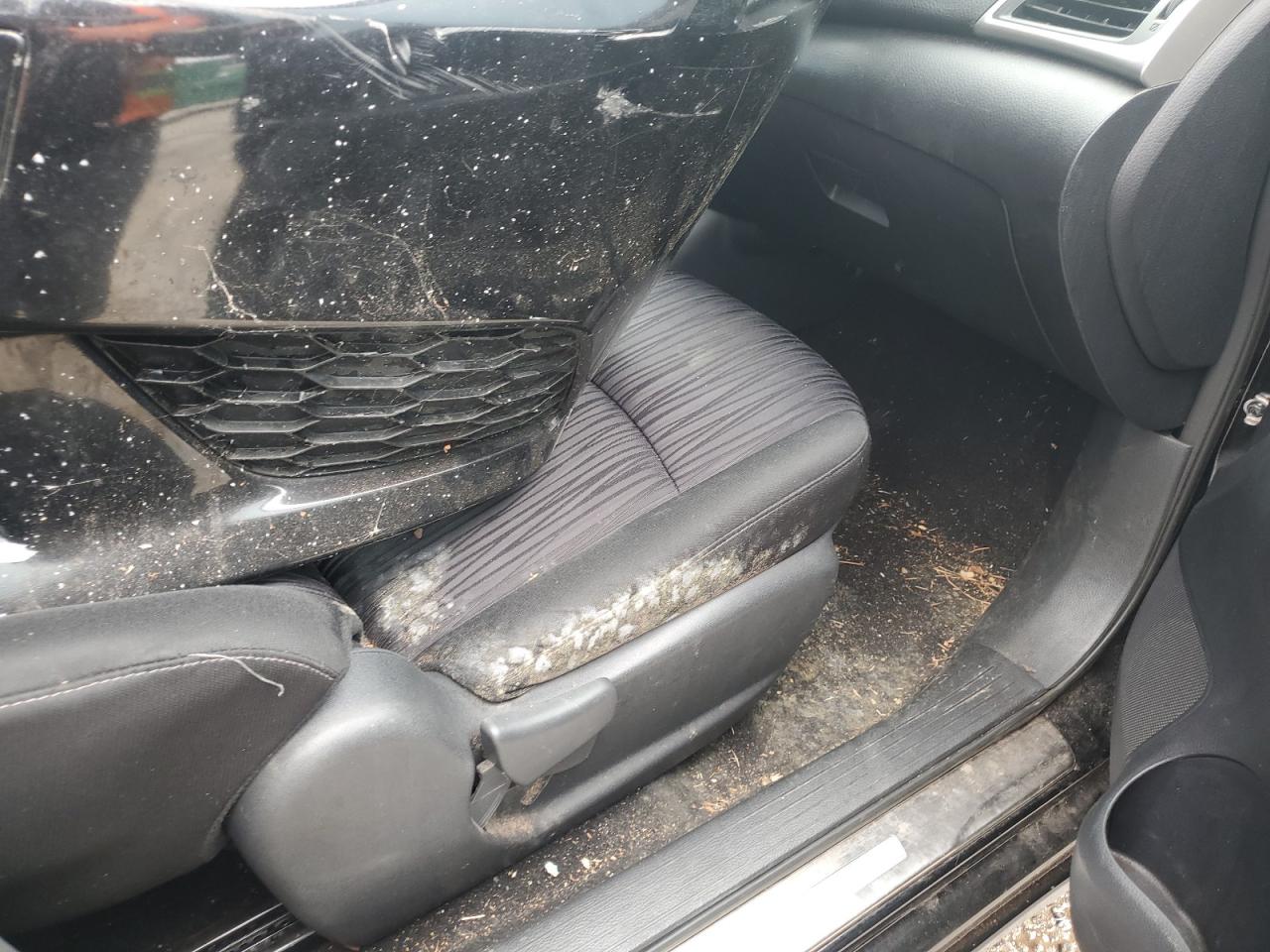2019 Nissan Sentra Sv Black vin: 3N1AB7AP4KY379339 Damage: Right Front Carpet, Stained, Permanent