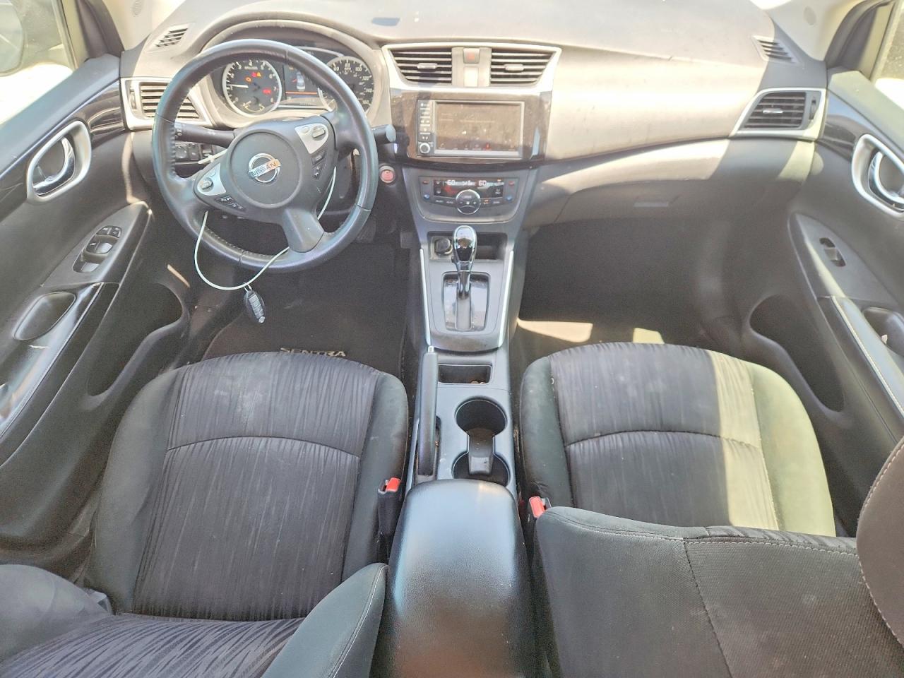 2019 Nissan Sentra Sv Gray vin: 3N1AB7AP4KY393693