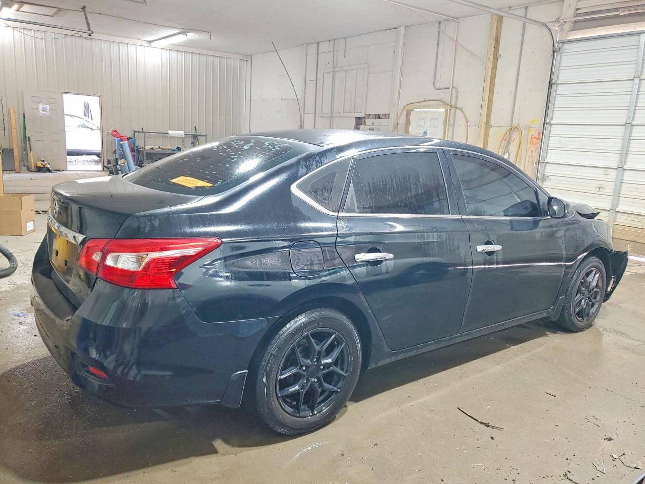 2019 Nissan Sentra S Black vin: 3N1AB7AP4KY404983