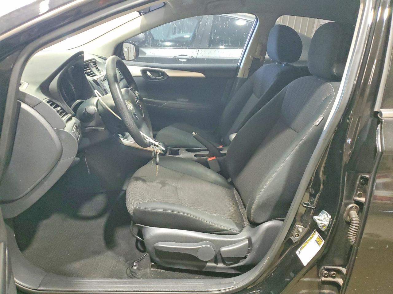 2019 Nissan Sentra S Black vin: 3N1AB7AP4KY404983