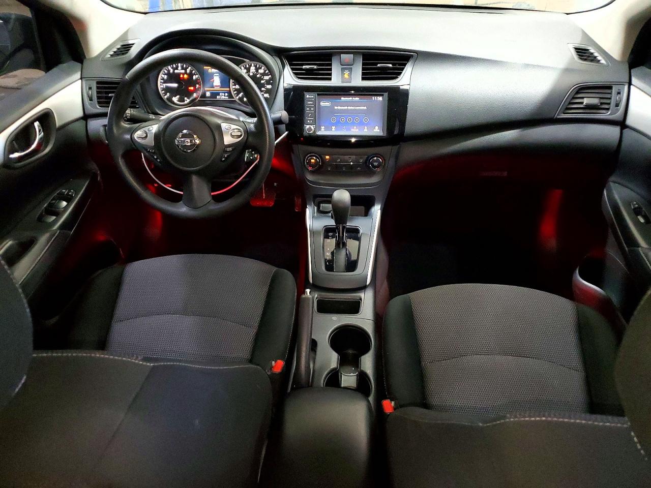 2019 Nissan Sentra S Black vin: 3N1AB7AP4KY404983