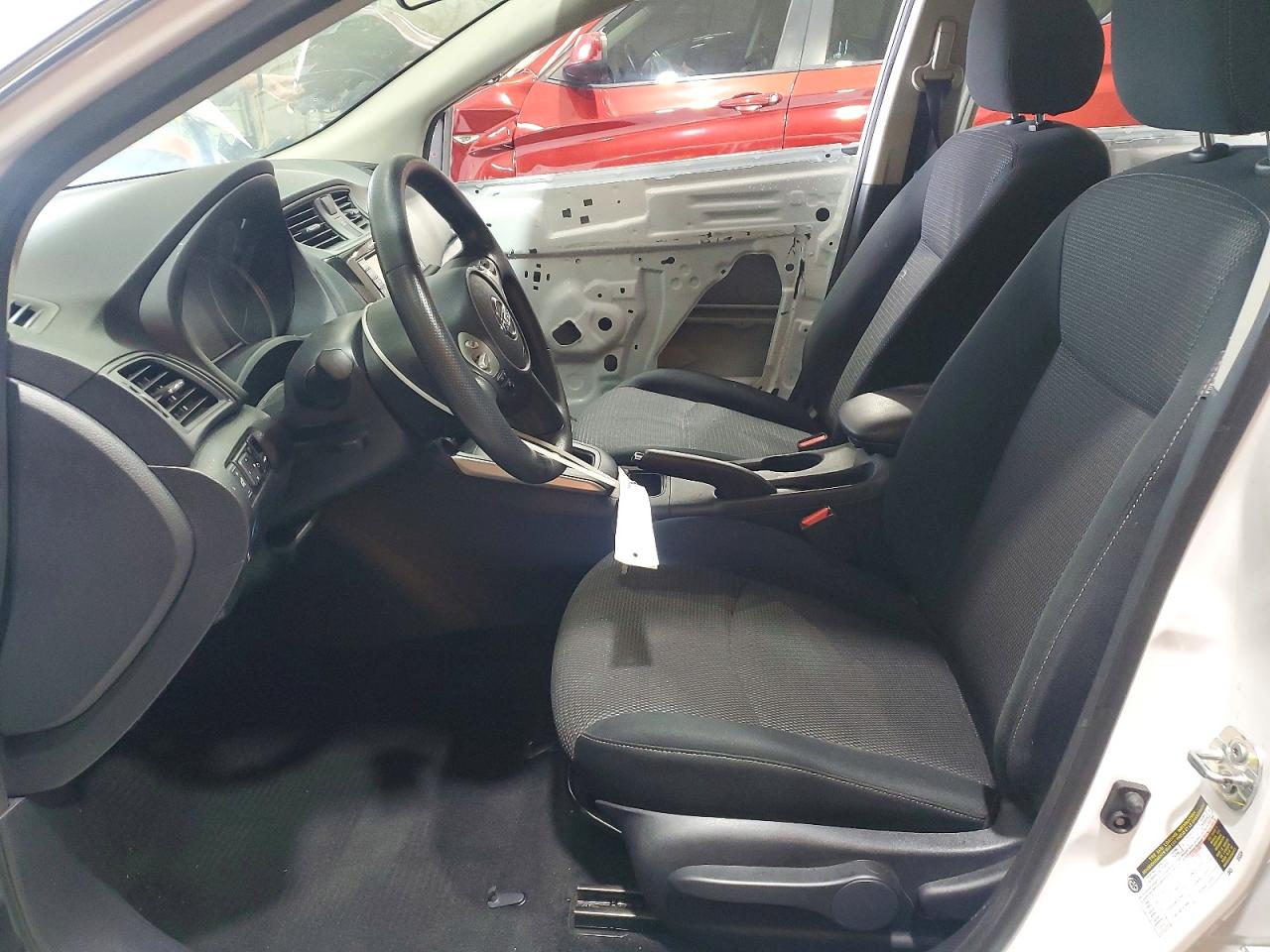 2019 Nissan Sentra S White vin: 3N1AB7AP4KY409245
