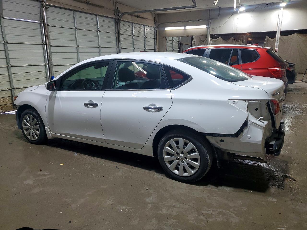 2019 Nissan Sentra S White vin: 3N1AB7AP4KY409245