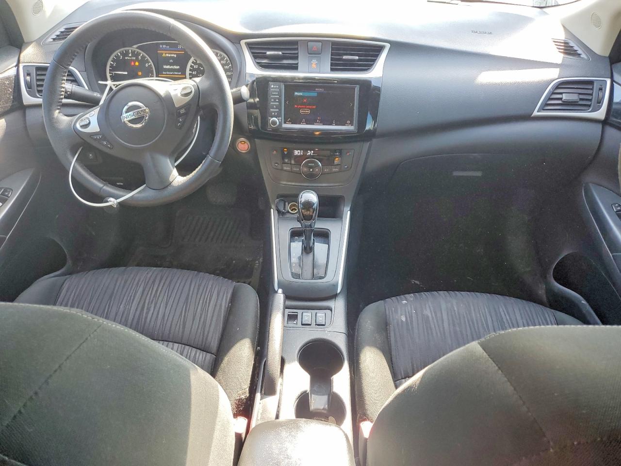 2019 Nissan Sentra S Black vin: 3N1AB7AP4KY430001