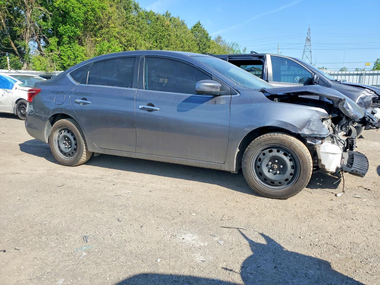 2019 Nissan Sentra S Black vin: 3N1AB7AP4KY430001