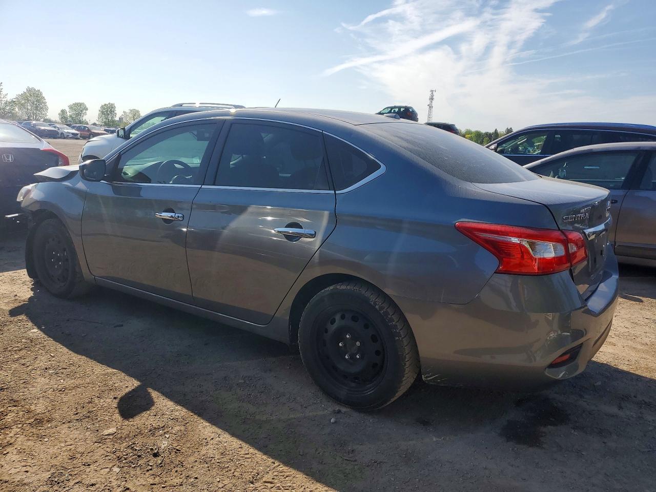 2019 Nissan Sentra S Black vin: 3N1AB7AP4KY430001
