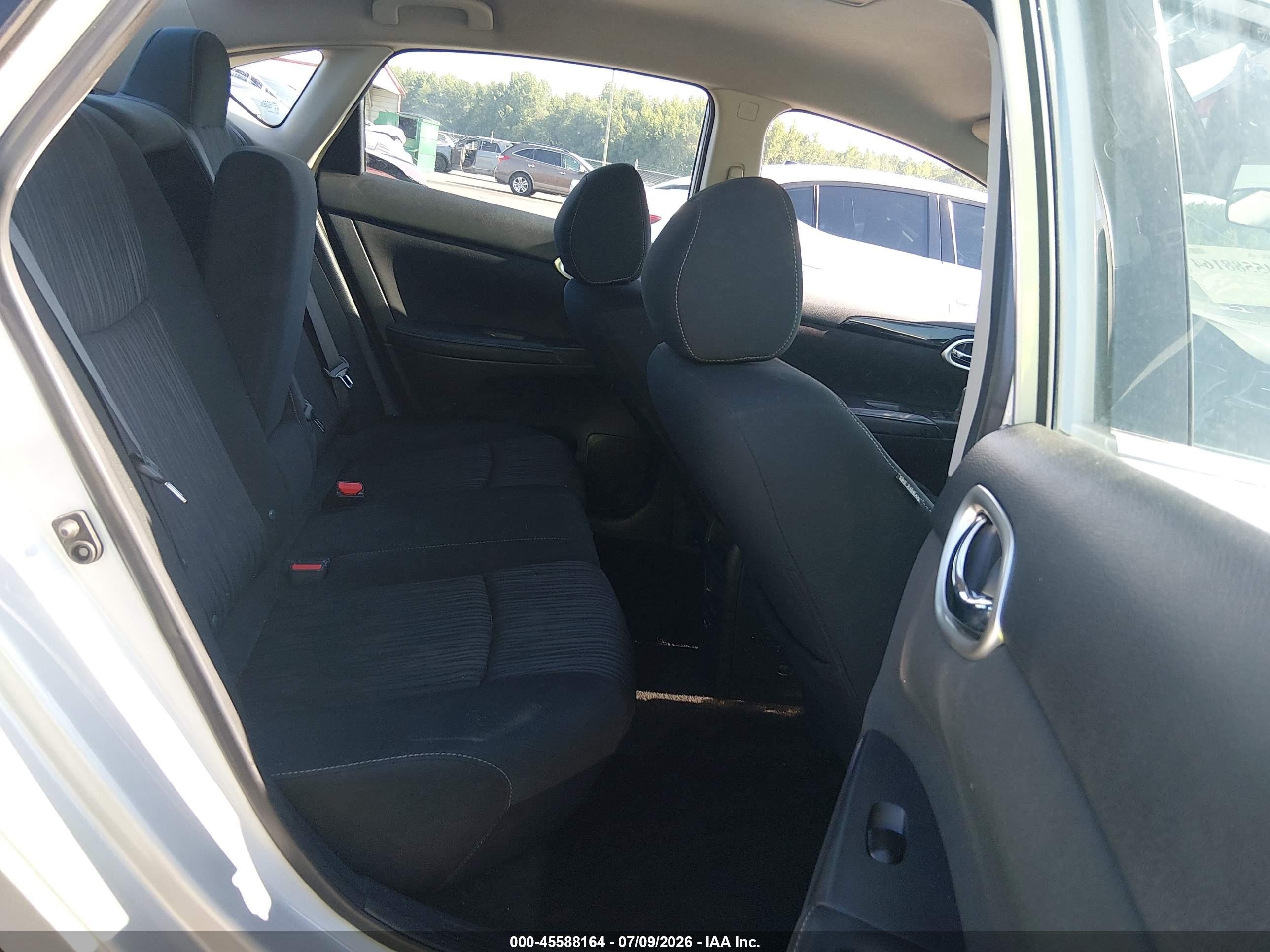 2019 Nissan Sentra Sv Silver vin: 3N1AB7AP4KY433738
