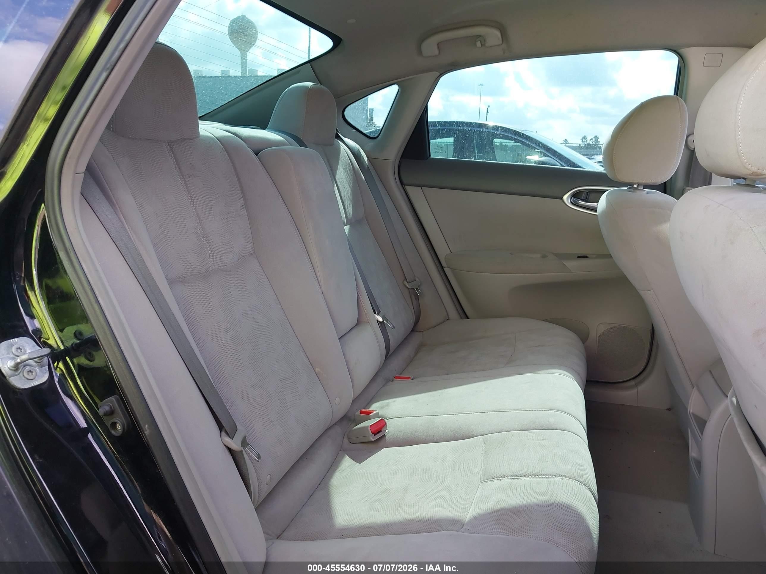 2013 Nissan Sentra Sv Black vin: 3N1AB7AP5DL560997