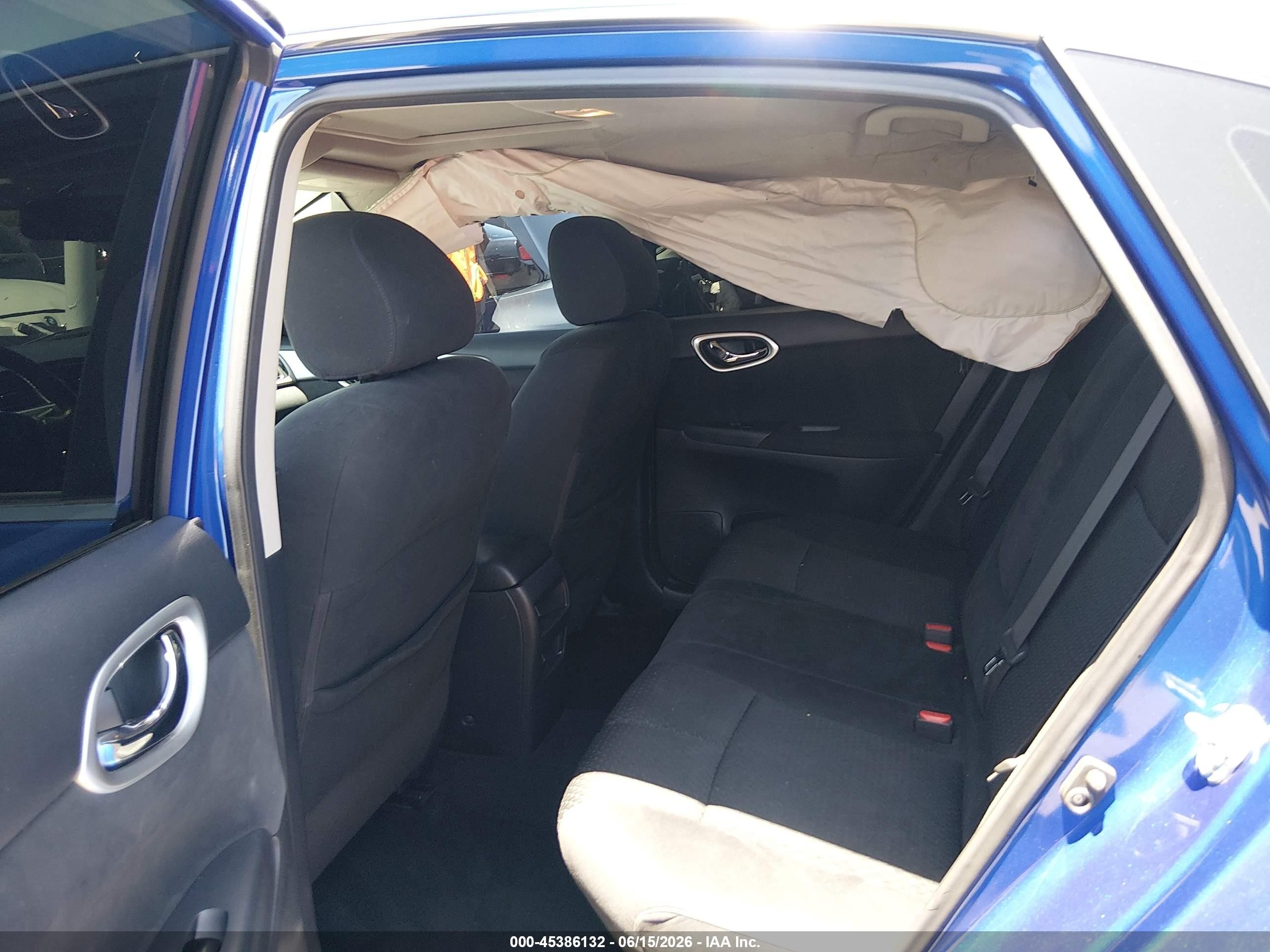 2013 Nissan Sentra Sr Blue vin: 3N1AB7AP5DL563253