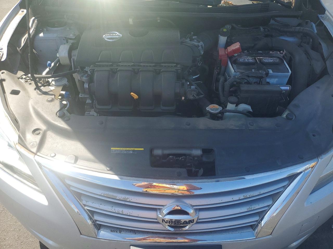 2013 Nissan Sentra S Серебряный vin: 3N1AB7AP5DL609034