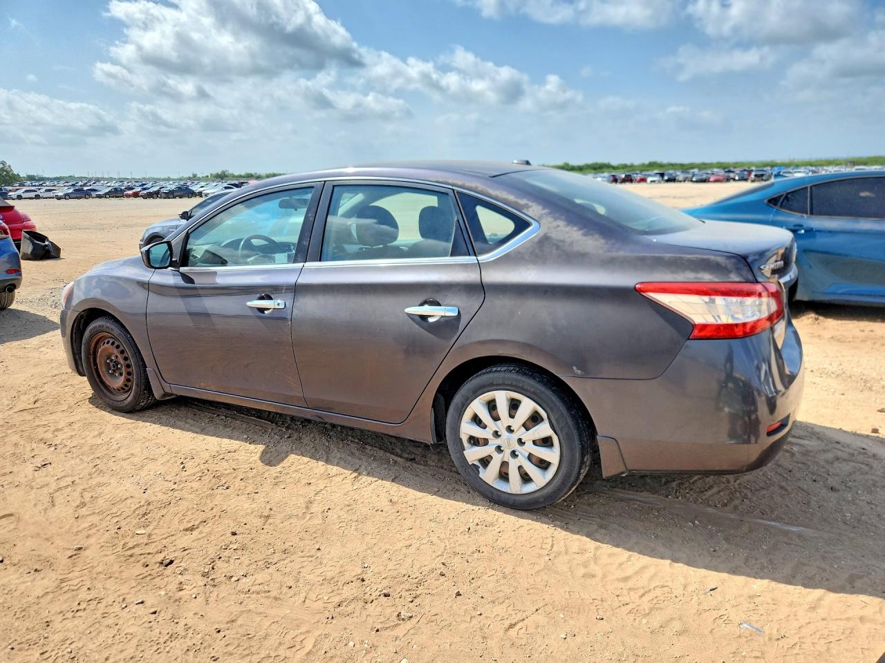 2013 Nissan Sentra S Gray vin: 3N1AB7AP5DL623158
