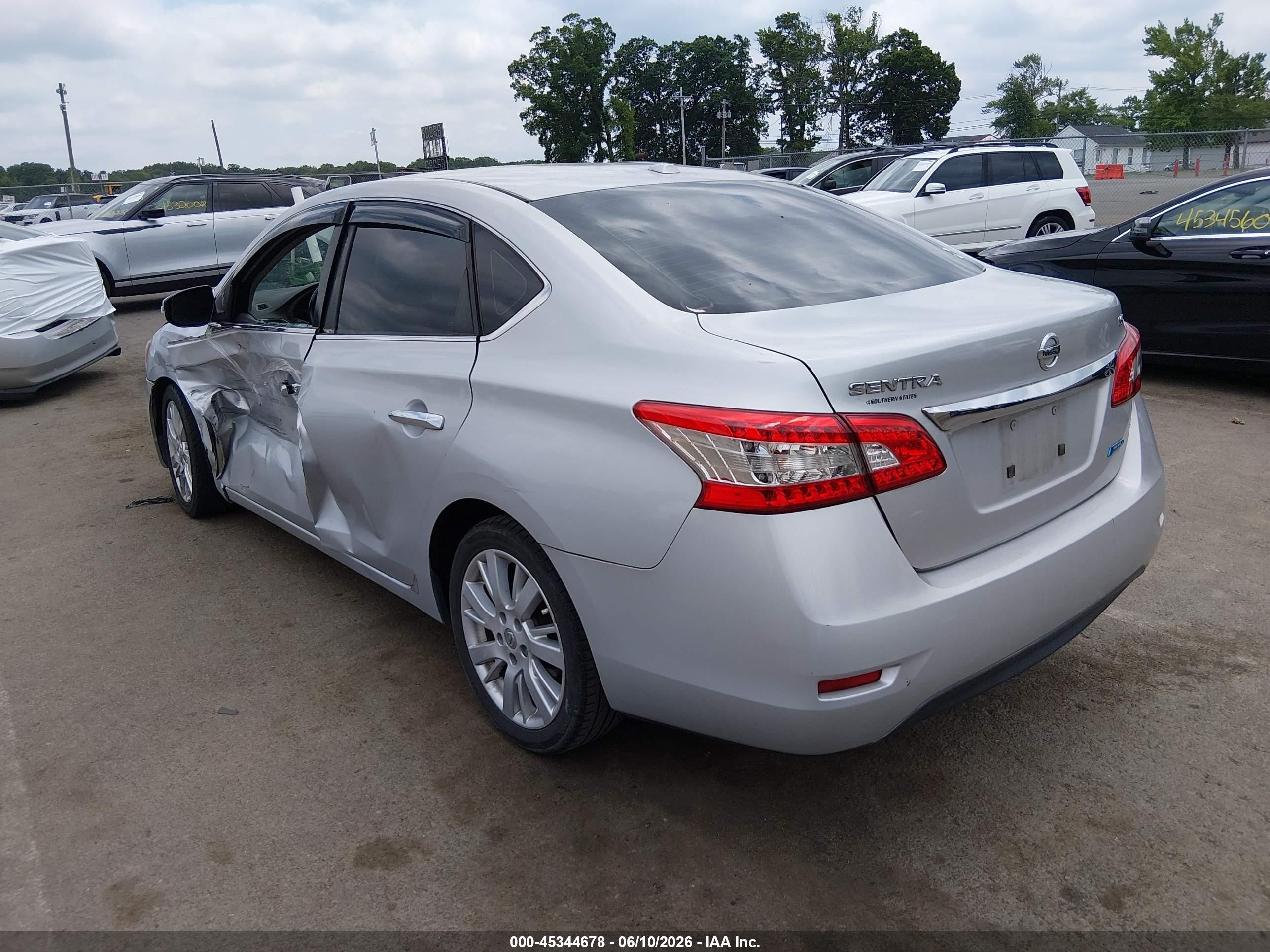2013 Nissan Sentra Sl Silver vin: 3N1AB7AP5DL636041