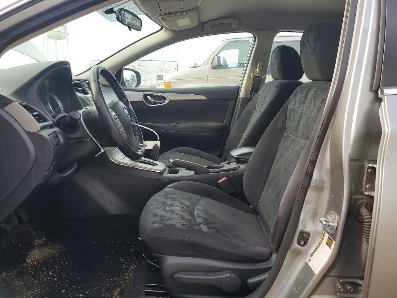 2013 Nissan Sentra S Silver vin: 3N1AB7AP5DL637223