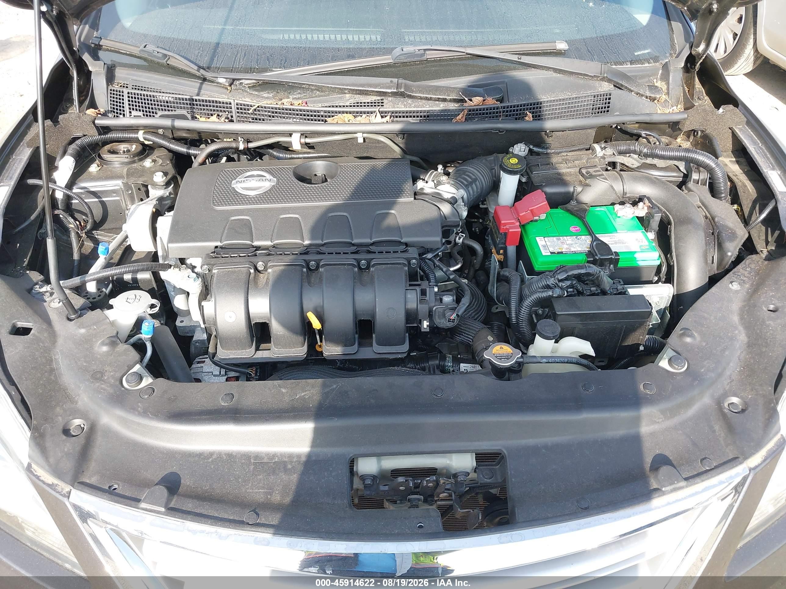 2013 Nissan Sentra Sv Серый vin: 3N1AB7AP5DL666477