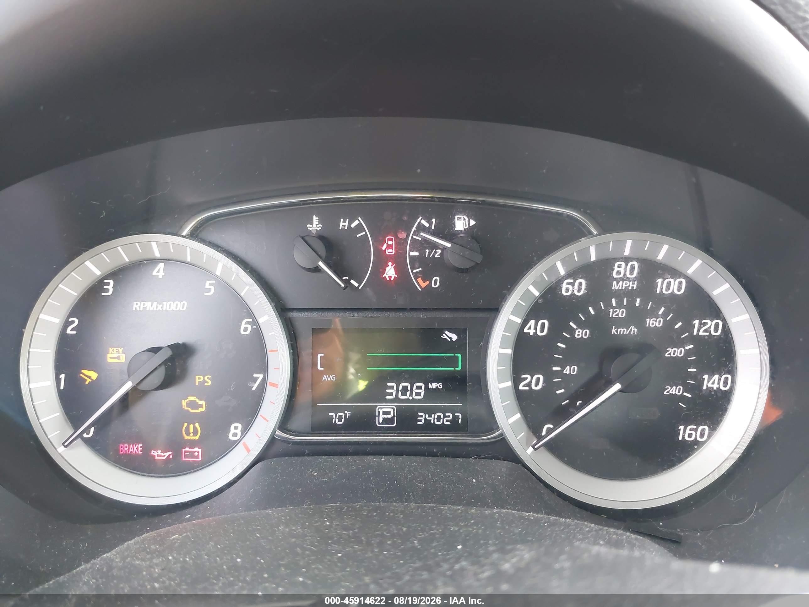 2013 Nissan Sentra Sv Серый vin: 3N1AB7AP5DL666477