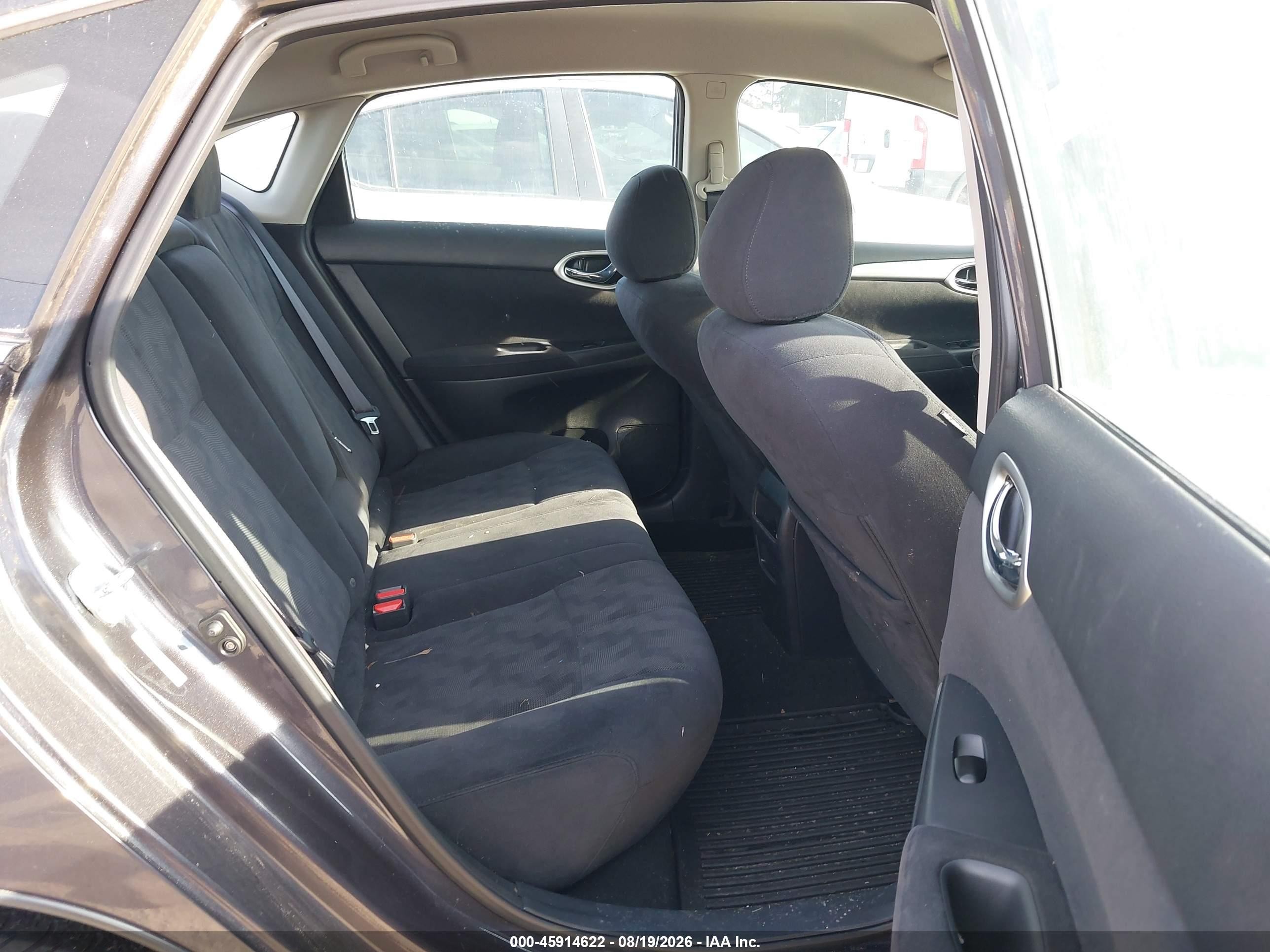 2013 Nissan Sentra Sv Серый vin: 3N1AB7AP5DL666477