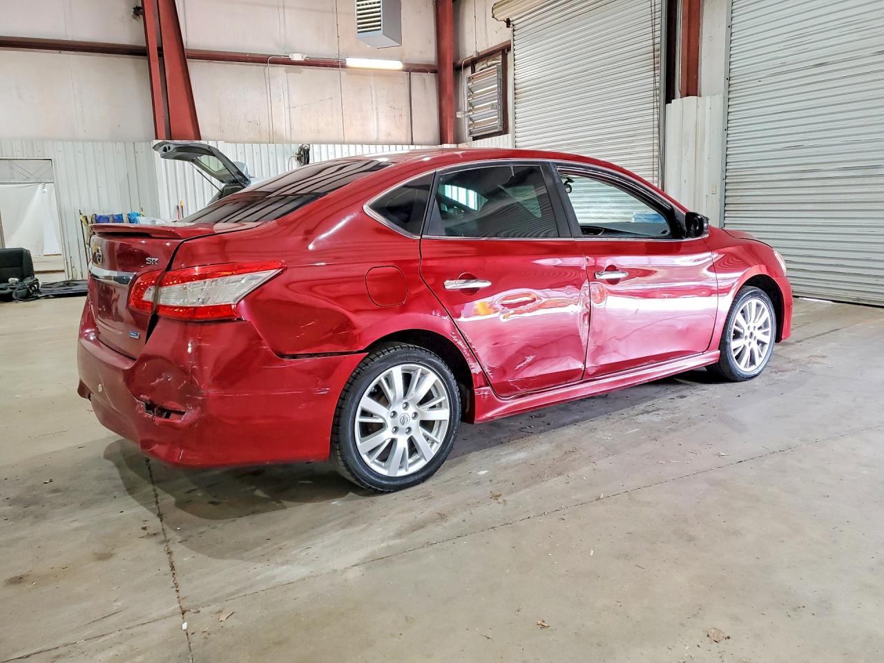 2013 Nissan Sentra S Maroon vin: 3N1AB7AP5DL669122